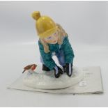 Coalport Limited Edition figure Christmas Glee: