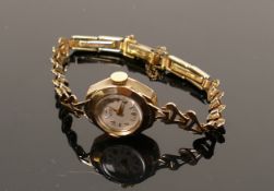 Ladies Gold Rotary Watch: 12 grams total weight