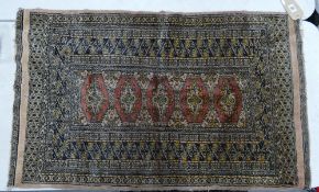 Small Middle Eastern rug: Measures 130cm x 80 cm appx.