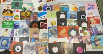 A collection of 1970's & 80 Singles including: Punk, New Wave, Pop, Rodney & The Brunettes, The