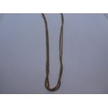 9K yellow gold neck chain, 7.8g, marked 9K, approx. 30cm