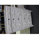 French style cream painted chest of 5 drawers, a pair of matching bedside 3 drawer cabinets and anot