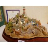 Large boxed Lilliput Lane model 'Out Of The Storm' with certificate 1473/3000