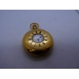 Army & Navy. A Fine 18k Gold Half-Hunter Case Keyless Lever Pocket Watch