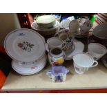 Susie Cooper 'Talisman' teaware, 5 items of Poole pottery etc