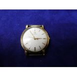 Vintage Omega watch in 9ct yellow gold case, marked 9ct