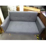 Contemporary grey 2 seat sofa
