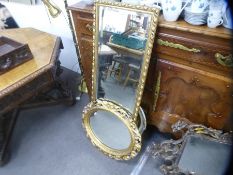 Collection of various decretive wall mirrors