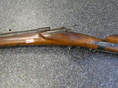 Rare Austro-Hungarian Werndi Carbine, 11.5mm rifle, 1878 with walnut stock