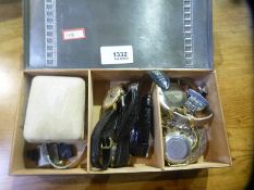 Small tray of vintage watches incl. Ingersoll examples