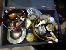 Collectables to incl. smoking ephemera, clocks etc