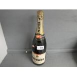 Vintage bottle of 'Mercier' champagne
