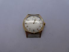 9ct yellow gold vintage 'Rotary ' 17 Jewell watch, marked 375, gross weight 26.8g