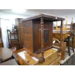 Vintage mahogany davenport desk