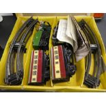 Boxed Hornby O gauge train boxed 00 gauge locomotive and other boxed O gauge accessories etc