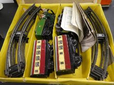 Boxed Hornby O gauge train boxed 00 gauge locomotive and other boxed O gauge accessories etc