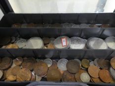 Various vintage coins GB and Irish examples