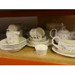 A quantity of Poole 'Springtime' dinnerware