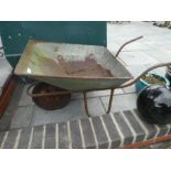 Vintage wheelbarrow/garden planter
