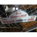 Curved Esso sign