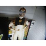 The white Power Ranger, Tommy, movie standee