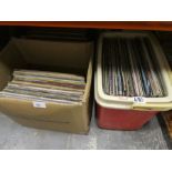 3 Boxed of mixed LP records incl Satuday Night Fever, Whitesnake, Lionel Richie, Diana Ross, etc