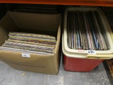 3 Boxed of mixed LP records incl Satuday Night Fever, Whitesnake, Lionel Richie, Diana Ross, etc