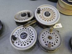 Of fishing ineterst; A rim fly Magnum leeda fishing reel and two others