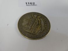 British trade $1 coin dated 1912