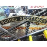 Flying Scotsman sign