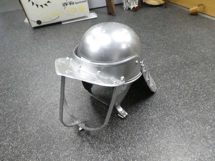 Reproduction knights helmet