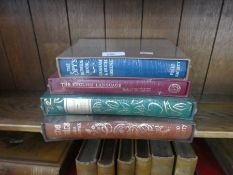 Folio Society books, Shakespeare works and other books