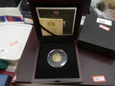 The D Day 75th anniversary gold coin 4g,