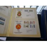 Two albums of Isle of Man First Day Covers and two albums of GB First Day Covers