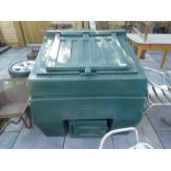 Large green Titan coal bunker