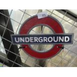 Underground sign