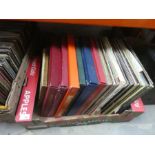 2 Crates of LPs and case of LPs, mainly country and western