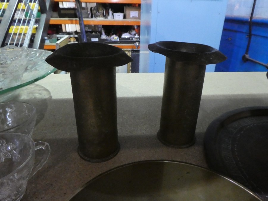 Trench art to include a pair of vases - Image 3 of 8