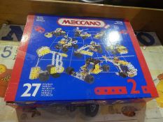Two boxes of vintage Meccano sets