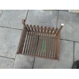 Cast iron fire baskets