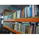 2 Shelves of various paper and hardback books to incl. fiction and non fiction