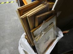 Large quantity of framed and glazed prints, mainly country scenes