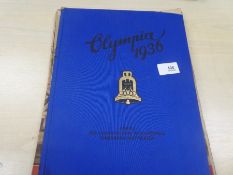 A 1939 German Olympic book, together with Third Reich Spanish La Samena magazines