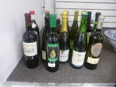 A quantity of wine and other alcohol - 15