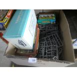 2 Boxes of mixed model toys and vintage games etc