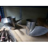 Two Quick Silver Mirage propellers