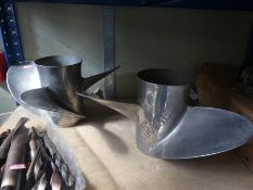 Two Quick Silver Mirage propellers