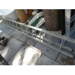 A large lightweight alloy ladder