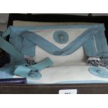 A Case of Masonic items incl. Medals, paperwork, aprons etc