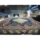 Large Middle Eastern style geometric rug